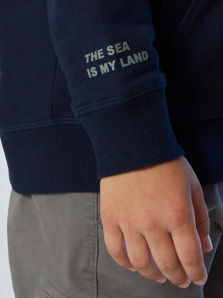 Kapüşonlu Çocuk Pamuk Sweatshirt