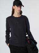 Grafik Baskılı Bisiklet Yaka Sweatshirt