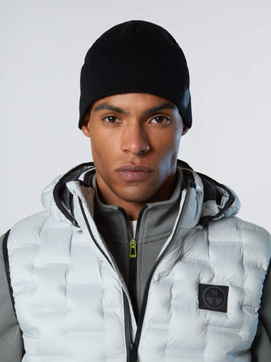 İnce Örgü Erkek Yünlü Bere