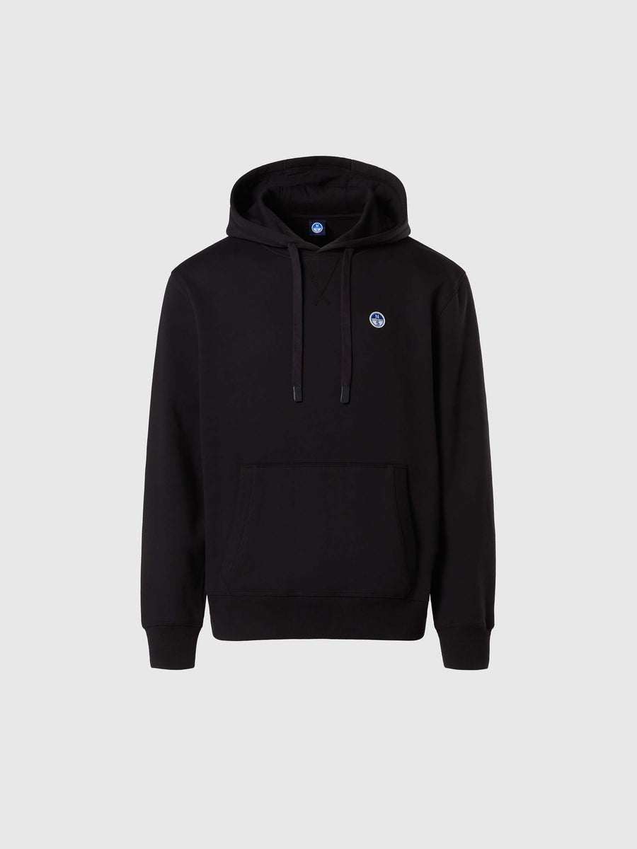 Erkek Kapüşonlu Pamuk Sweatshirt