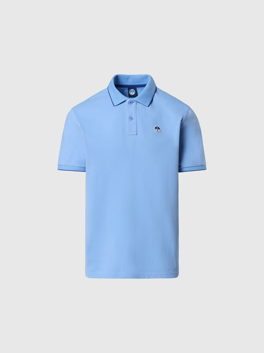 Regular Fit %100 Pamuk Baskılı Polo Yaka Tişört