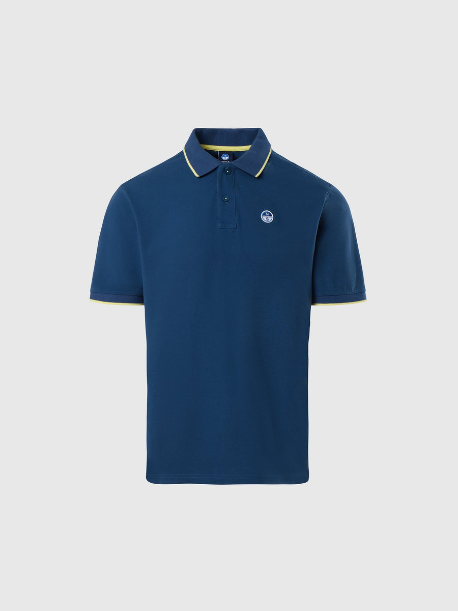 Regular Fit %100 Pamuk Baskılı Polo Yaka Tişört