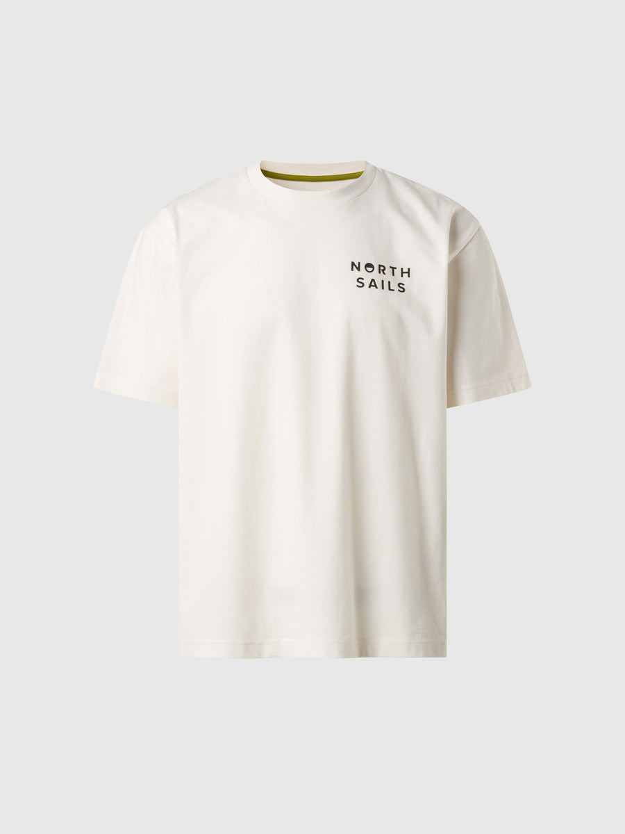 Grafikli Baskılı Kısa Kollu Pamuk Tişört