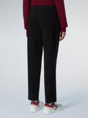 Slim Fit Düz Paça Chino Kadın Pantolon