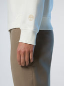 Grafik Baskılı Bisiklet Yaka Sweatshirt