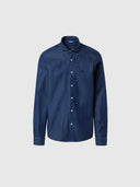 Regular Kalıp Uzun Kollu Erkek Denim Gömlek