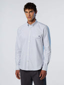 Erkek Uzun Kollu Çizgili Pamuk Gömlek