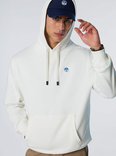 Erkek Kapüşonlu Pamuk Sweatshirt