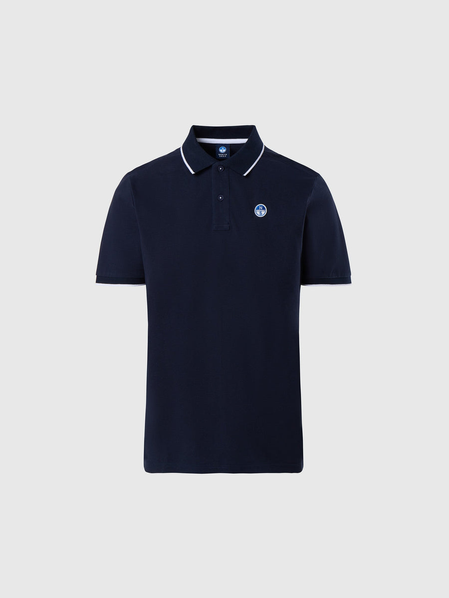 Regular Fit %100 Pamuk Baskılı Polo Yaka Tişört