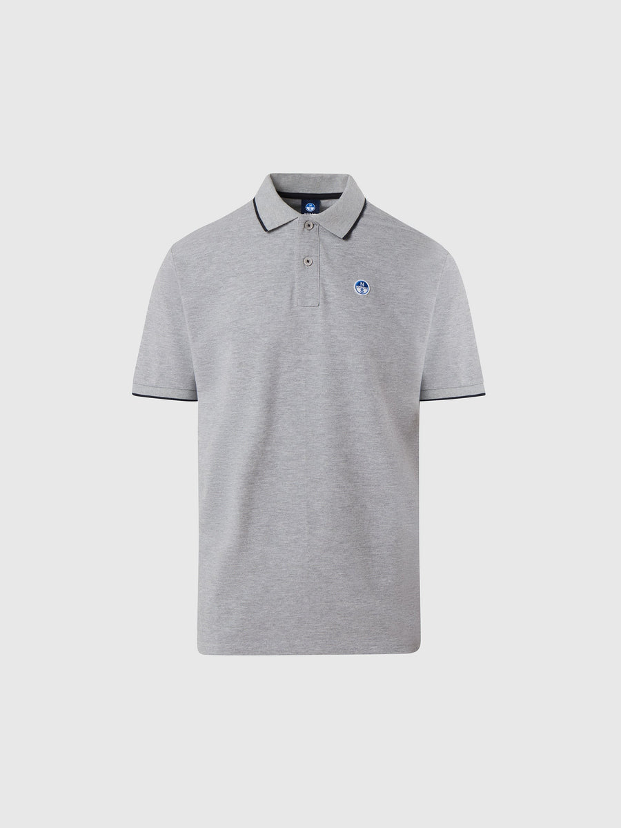 Regular Fit %100 Pamuk Baskılı Polo Yaka Tişört