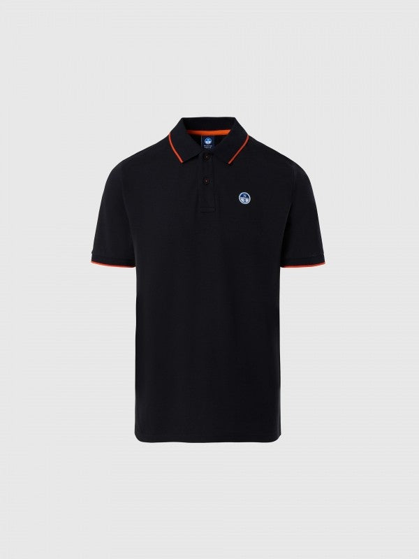 Regular Fit %100 Pamuk Baskılı Polo Yaka Tişört