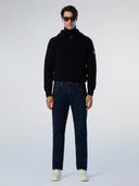 Yarım Fermuarlı Yünlü Erkek Triko Hırka 5GG